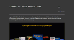 Desktop Screenshot of againstallodds.com